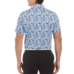 Men's PG Alovr Novelty Short-Sleeve Performance Polo Shirt
