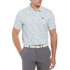 Men's PG Alovr Novelty Short-Sleeve Performance Polo Shirt