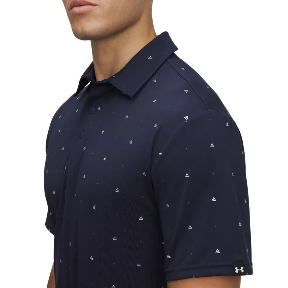 Men's Printed Short-Sleeve Performance Polo Shirt