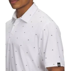 Men's Printed Short-Sleeve Performance Polo Shirt