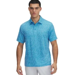 Men's Printed Short-Sleeve Performance Polo Shirt