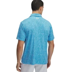 Men's Printed Short-Sleeve Performance Polo Shirt