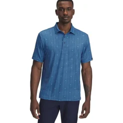 Men's Printed Short-Sleeve Performance Polo Shirt