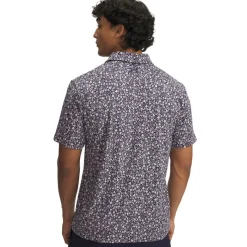 Men's Printed Short-Sleeve Performance Polo Shirt
