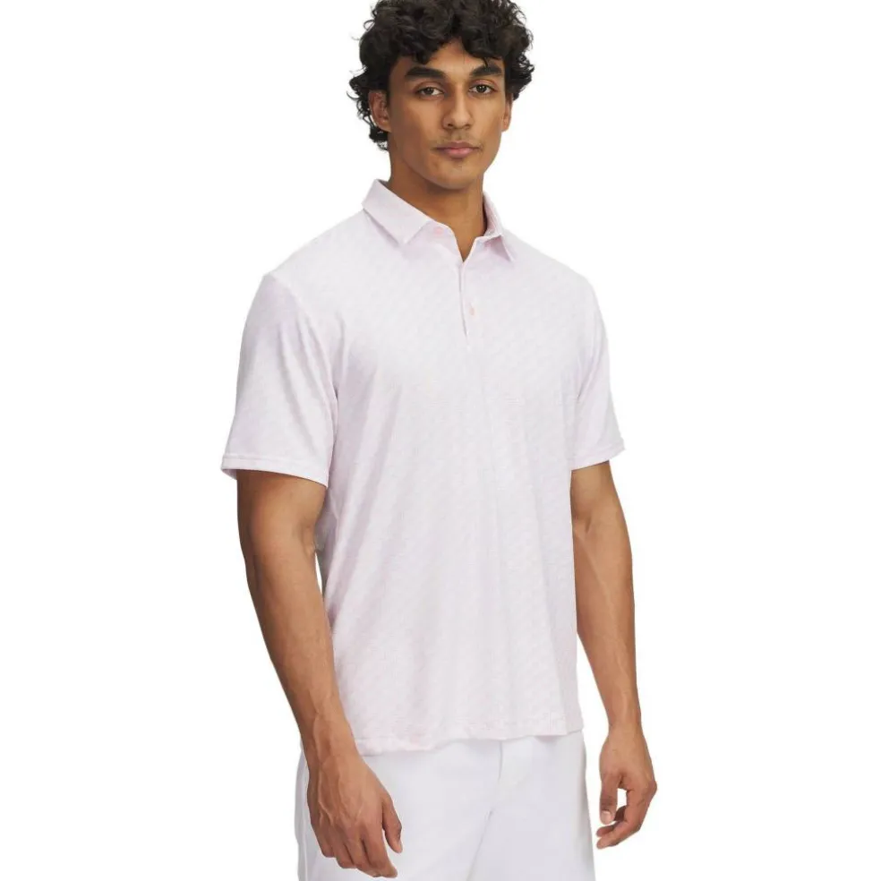 Men's Printed Short-Sleeve Performance Polo Shirt