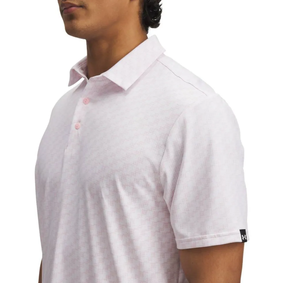 Men's Printed Short-Sleeve Performance Polo Shirt