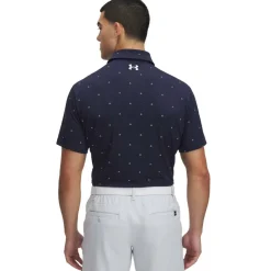 Men's Printed Short-Sleeve Performance Polo Shirt