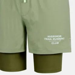 Men's Quick Dry 4 Inch Zip Pocket Performance Running Shorts