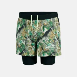 Men's Quick Dry 4 Inch Zip Pocket Performance Running Shorts