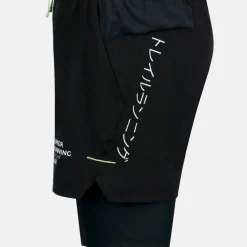 Men's Quick Dry 4 Inch Zip Pocket Performance Running Shorts