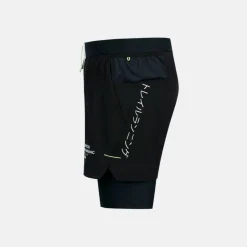 Men's Quick Dry 4 Inch Zip Pocket Performance Running Shorts