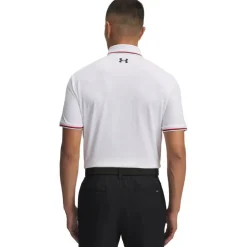 Men's Ribbed Short Sleeve Performance Polo Shirt