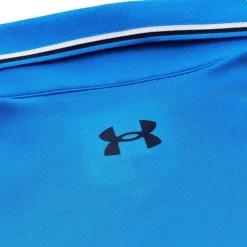 Men's Ribbed Short Sleeve Performance Polo Shirt