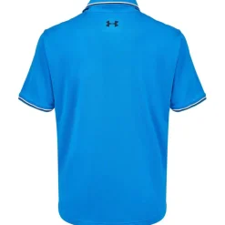 Men's Ribbed Short Sleeve Performance Polo Shirt