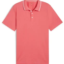Men's Solid Polo Short Sleeve Performance Polo Shirt