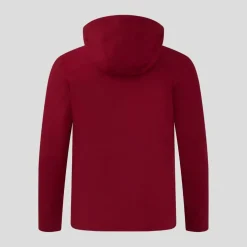 Men's Water Resistant Long Sleeve Hooded Rugby Jacket