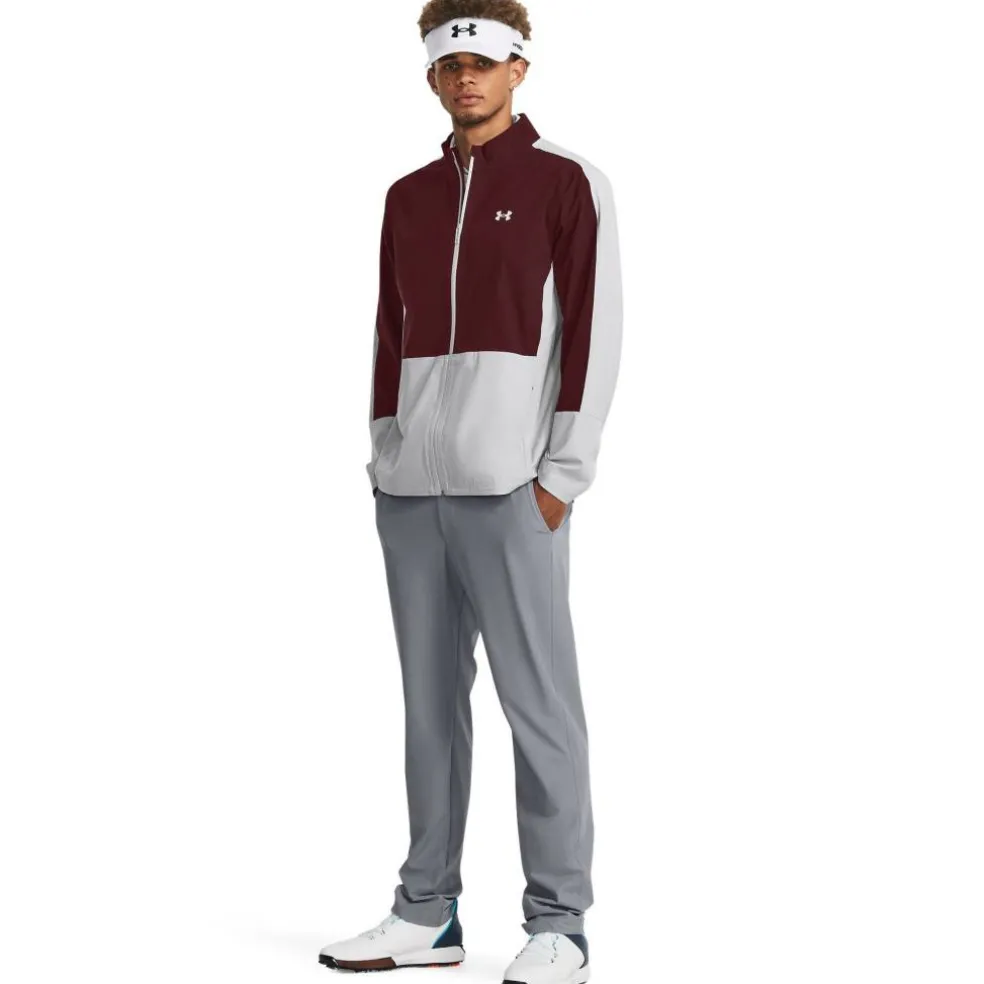 Men's Weather-Resistant Streamlined Fit Performance Golf Jacket