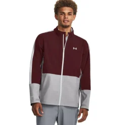 Men's Weather-Resistant Streamlined Fit Performance Golf Jacket