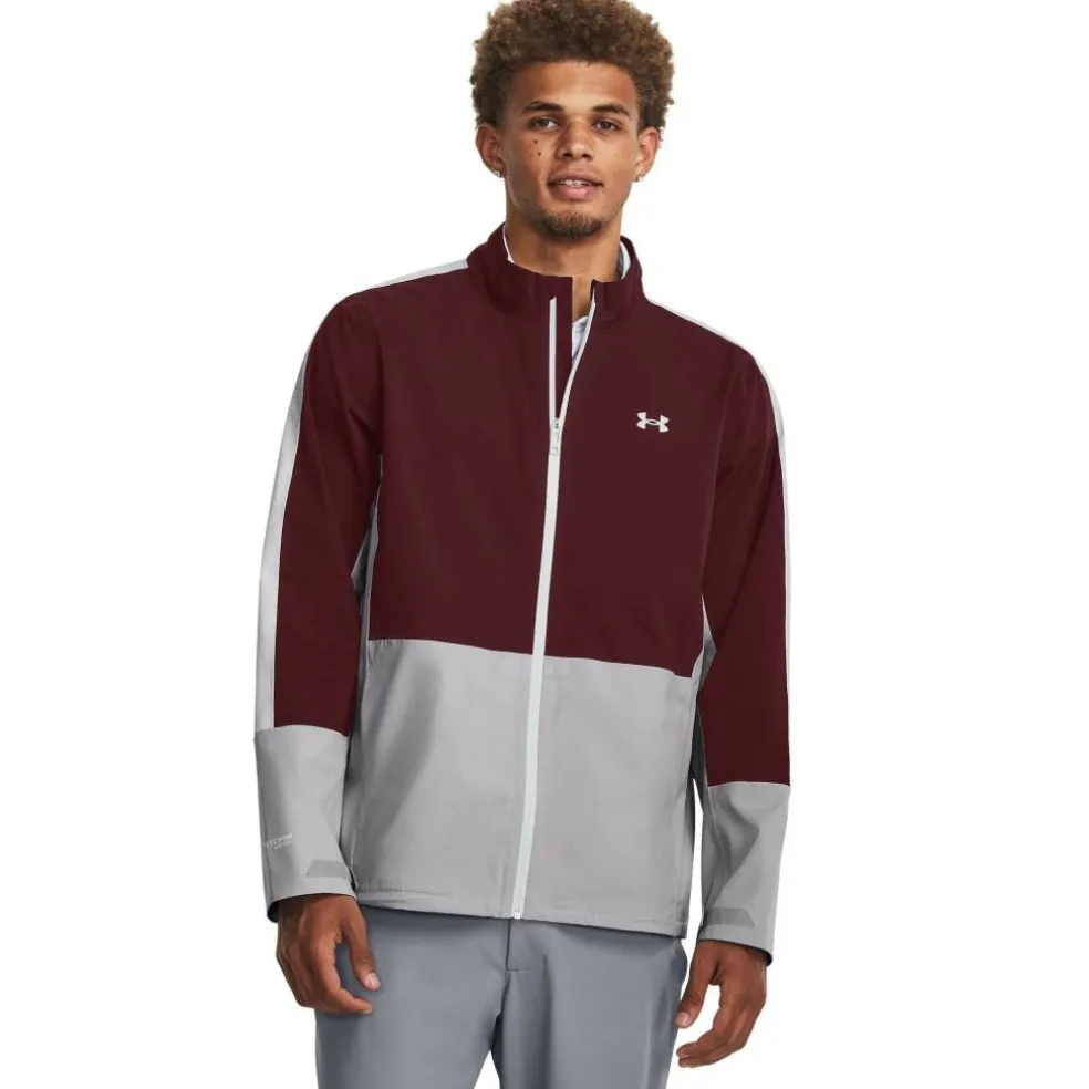 Men's Weather-Resistant Streamlined Fit Performance Golf Jacket