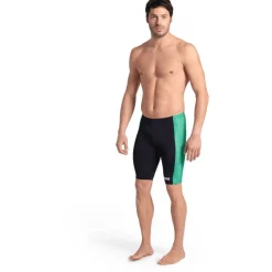 Men's Abstract Tiles Chlorine Resistant UV Protection Eco-Friendly Jammers