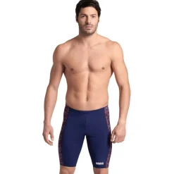 Mens Abstract Tiles Swim Jammer