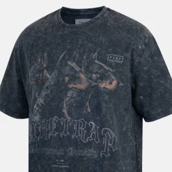 Men's Acid Wash Oversized T-Shirt