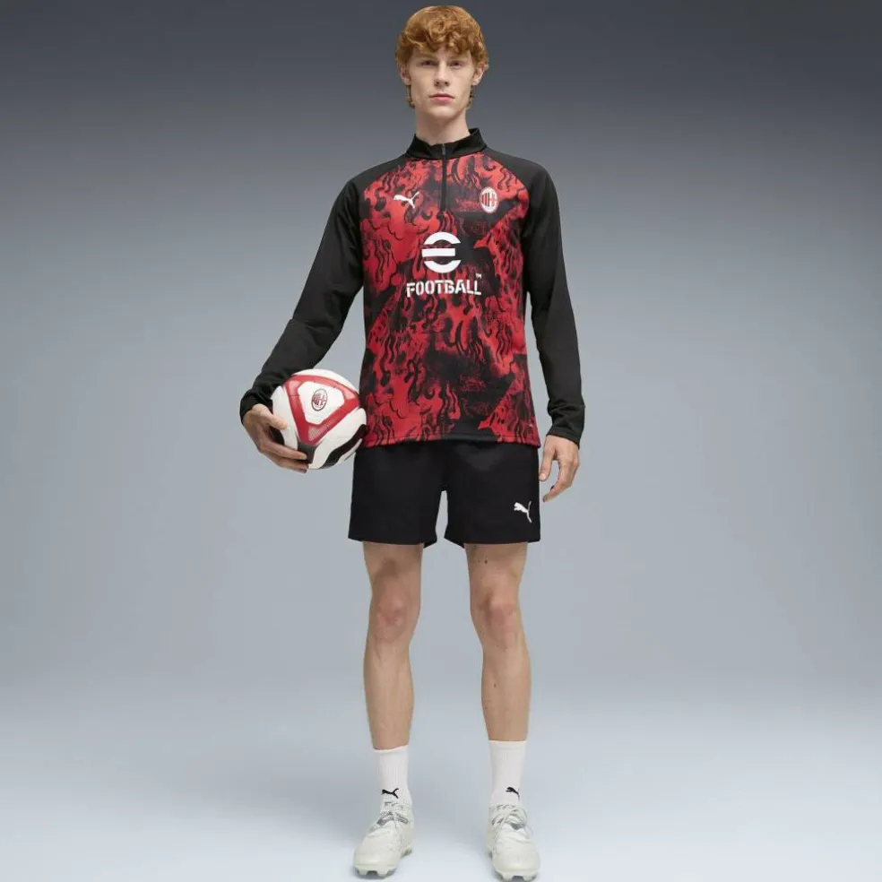 Mens AC Milan Licensed Drill Top 2025 2026