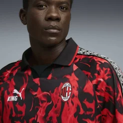 Mens AC Milan Licensed Retro Football Shirt 2025 2026