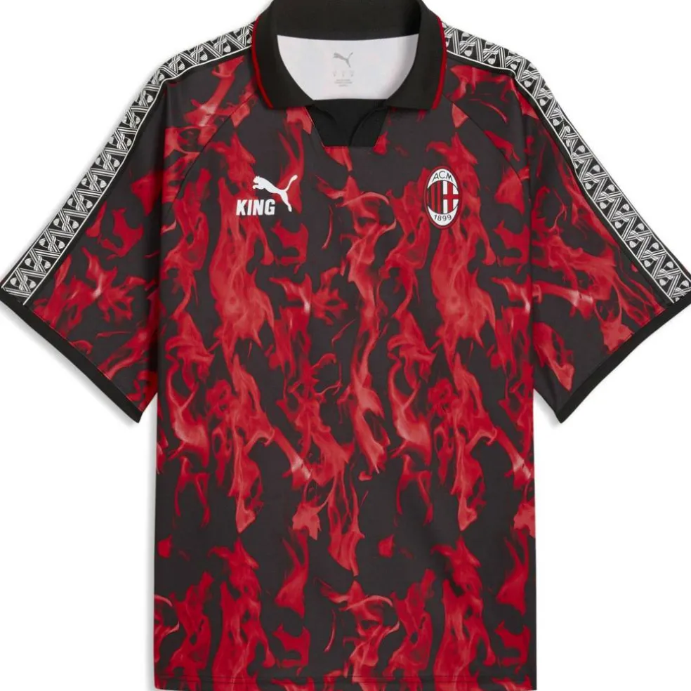 Mens AC Milan Licensed Retro Football Shirt 2025 2026