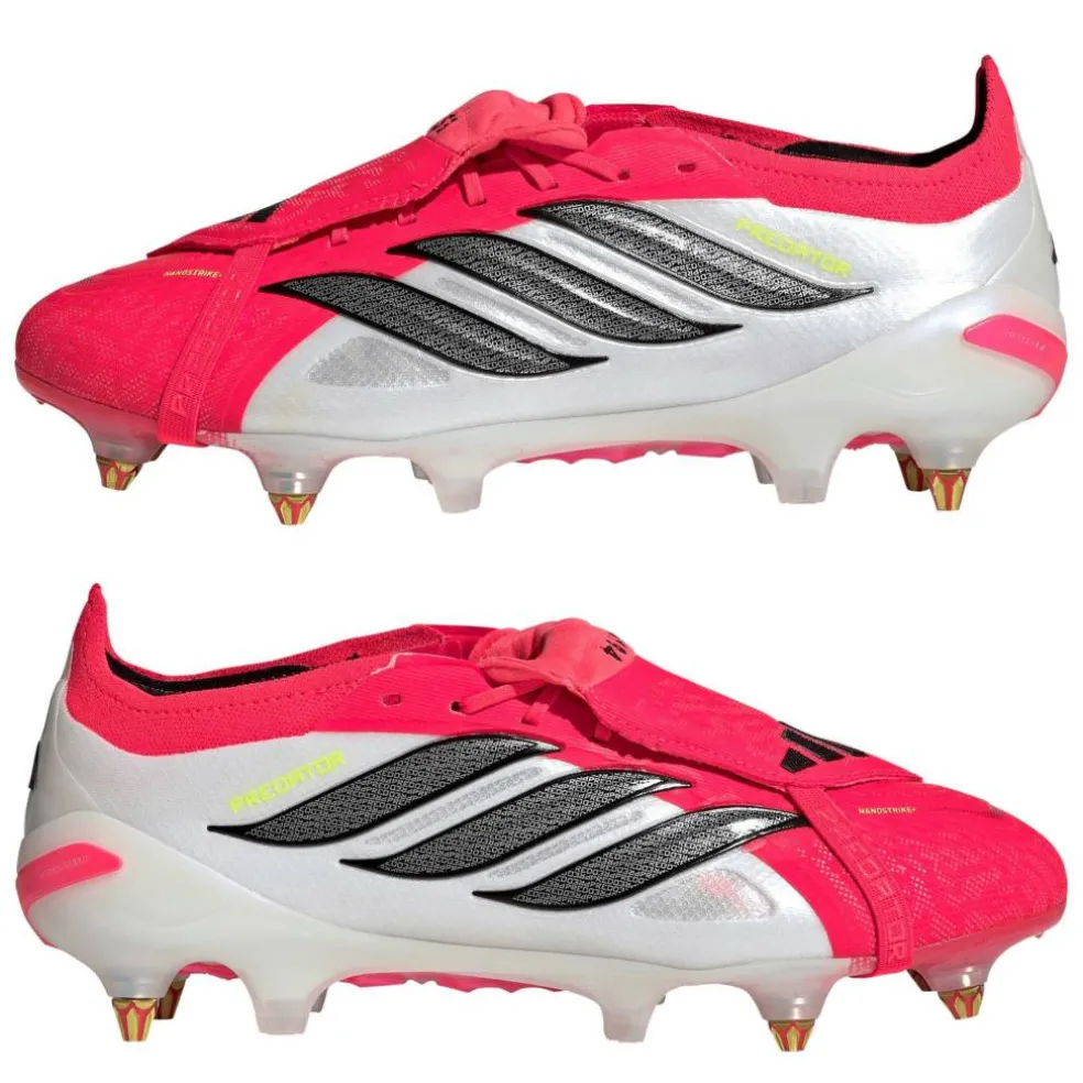 Mens adidas Predator Elite Fold Over Tongue Soft Ground Football Boots