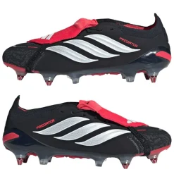 Mens adidas Predator Elite Fold Over Tongue Soft Ground Football Boots
