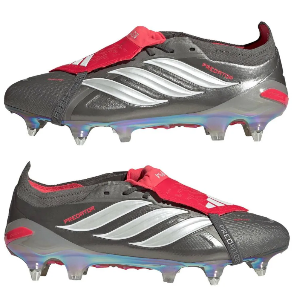 Mens adidas Predator Elite Fold Over Tongue Soft Ground Football Boots