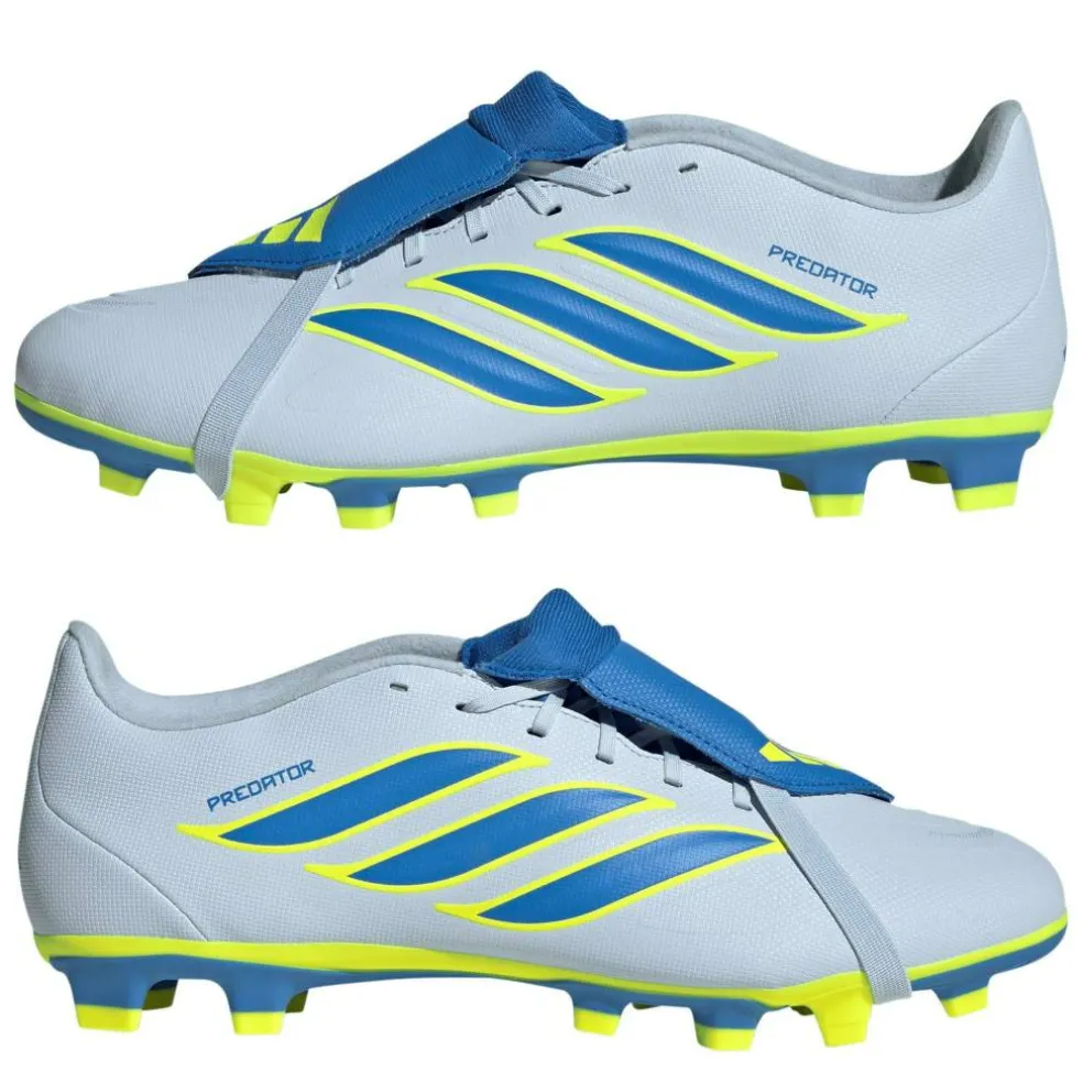Mens adidas Predator Fold-Over Tongue Club Firm Ground Football Boots