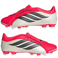 Mens adidas Predator Fold-Over Tongue Club Firm Ground Football Boots
