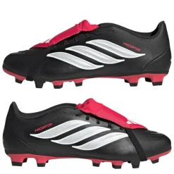 Mens adidas Predator Fold-Over Tongue Club Firm Ground Football Boots