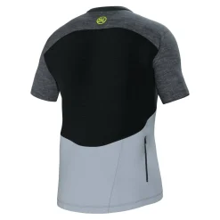 Men's AGORDO Full-Length Zip Loose Fit Short Sleeve Cycling Jersey