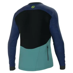 Mens AGORDO Loose Fit Long Sleeve Cycling Jersey