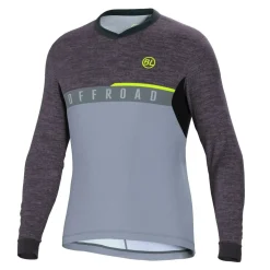 Mens AGORDO Loose Fit Long Sleeve Cycling Jersey