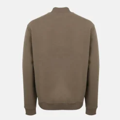Men's Americano Cotton Long Sleeve Oversized Fit 1/4 Zip Fleece