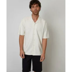 Men's Antti Short-Sleeve Plain Shirt