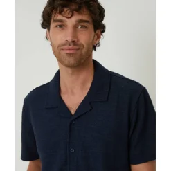Men's Antti Short-Sleeve Plain Shirt