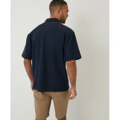 Men's Antti Short-Sleeve Plain Shirt