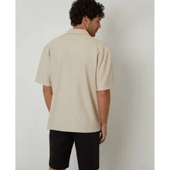Men's Antti Short-Sleeve Plain Shirt
