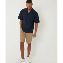 Men's Antti Short-Sleeve Plain Shirt