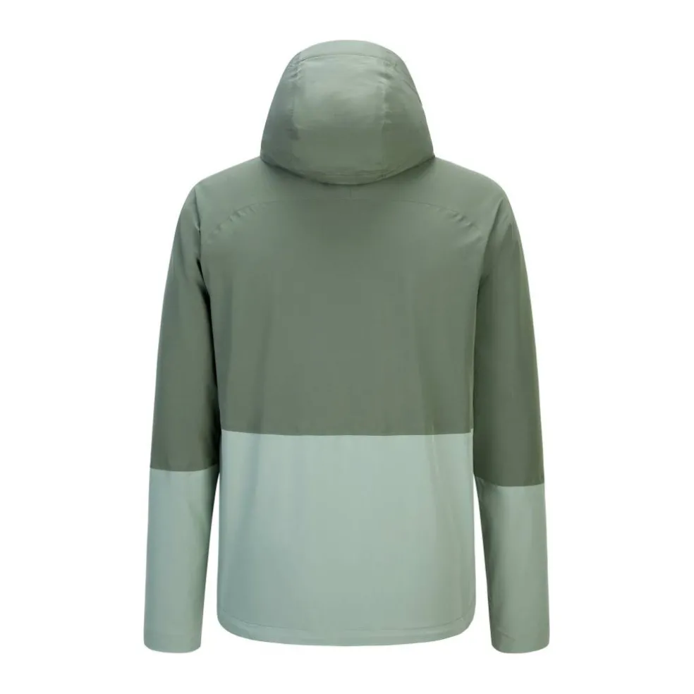 Men's Argon Windproof Full Zip Waterproof Jacket