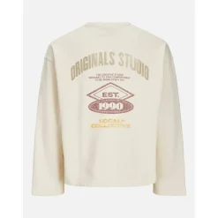 Men's Back Panel Crew Neck Sweatshirt