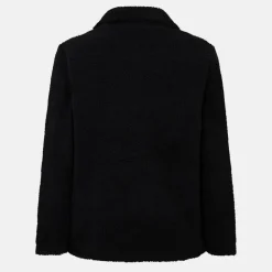 Mens Black Borg Jacket with Buttons