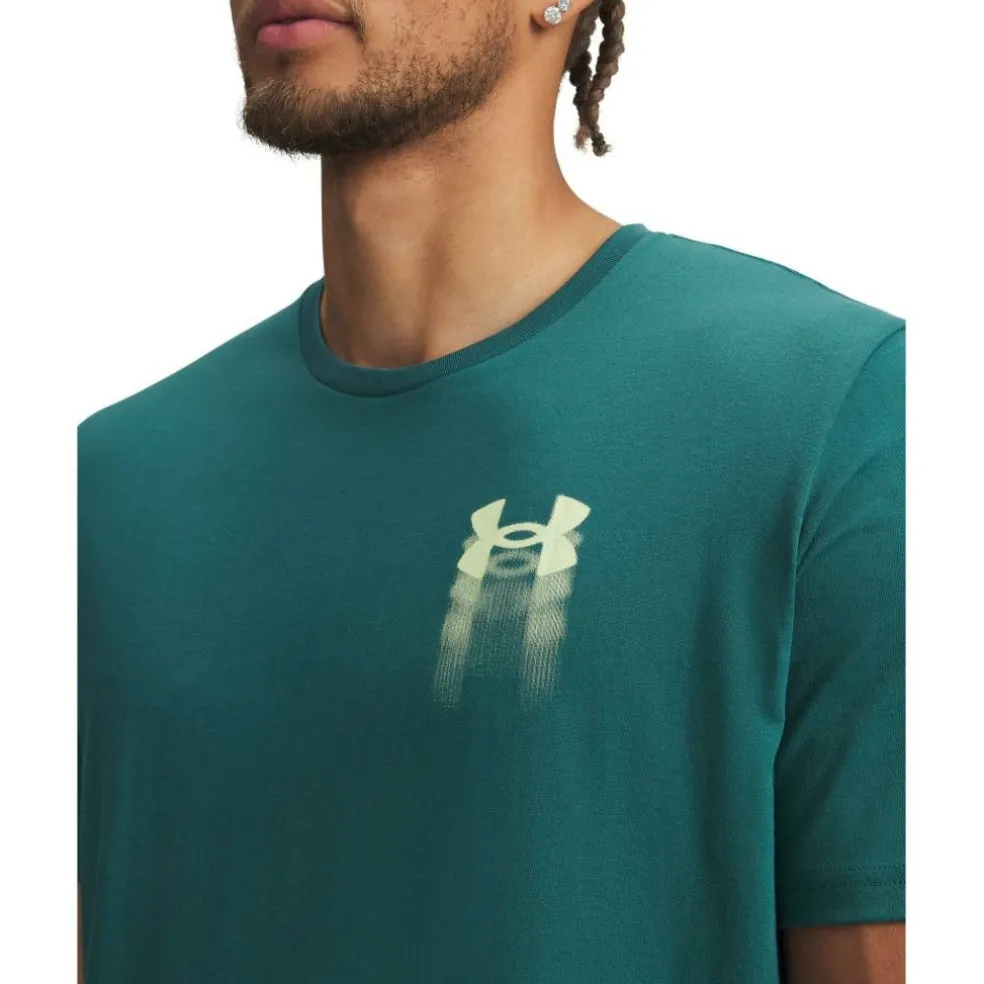 Men's Blur Logo Short Sleeve T-Shirt