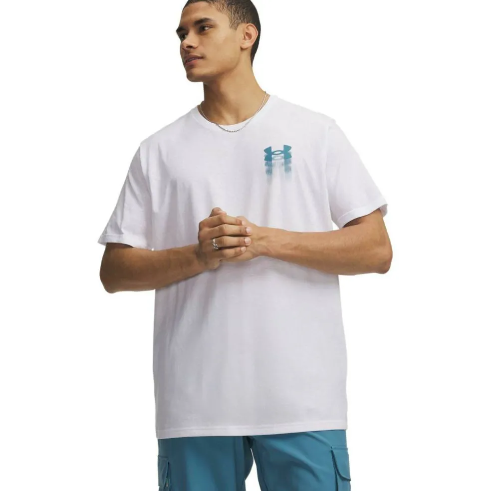 Men's Blur Logo Short Sleeve T-Shirt