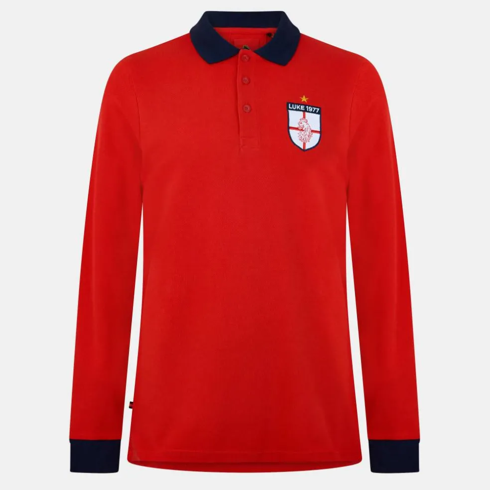 Men's Bobbys Long-Sleeve Polo Shirt